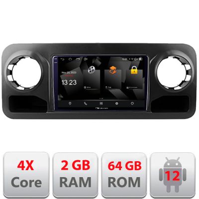 Navigatie Mercedes Sprinter 2018- Android Ecran 720P Quad Core 2+64 carplay android auto