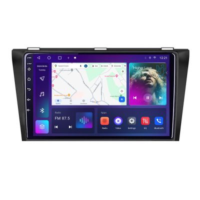 Navigatie Mazda 3 2004-2009 C-161 Android Octa Core Ecran 2K QLED GPS 4G 4+32GB 360 KIT-161+EDT-E409-2K