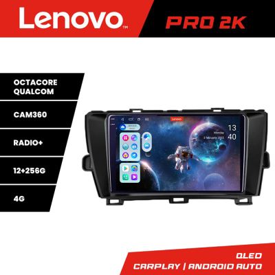 Navigatie Toyota Prius 2009-2014 Lenovo Kit-TY39 8 core QLED 2K 12+256 360 Android Waze USB Navigatie Internet Youtube Radio