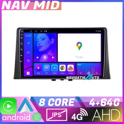 Navigatie Citroen Berlingo 2019 2021 KIT berlingo18 EDOTEC-LITE Android Ecran 720P Octa Core 4 64 Carplay v2