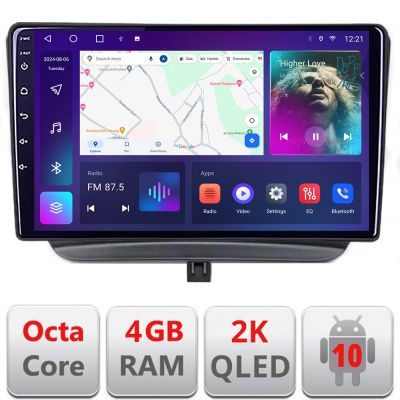 Navigatie Ford Turneo Courier Transit Courier 2014-2021 QLED 2K Octa core 4+32 DSP 360 Optic FHD internet gps radio carplay android auto kit-turneo+EDT-E409-2K