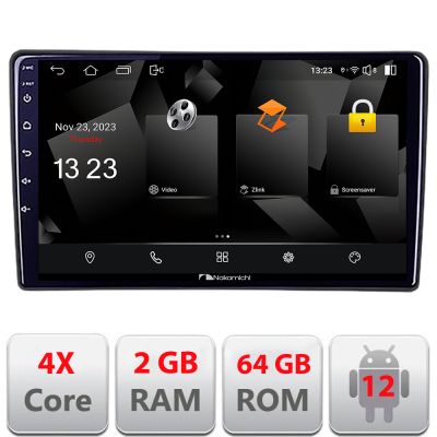 Navigatie Alfa Romeo Giulietta 2014-2020 Nakamichi Android Ecran 720P Quad Core 2+64 carplay android auto NAM5230