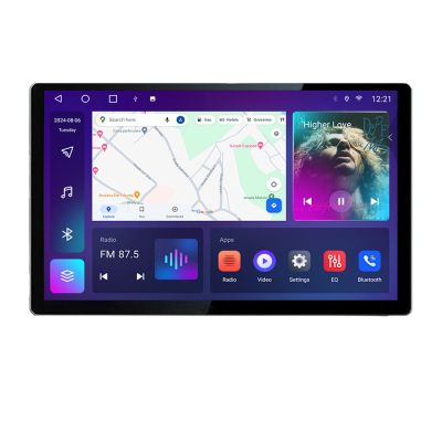 Navigatie dedicata Peugeot 308 2013-2017 N-308 Edonav ecran 13" 2K 4+32 Android Waze USB Navigatie 4G 360 Toslink Youtube Radi