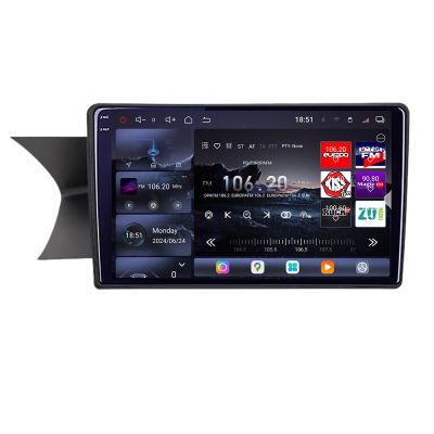 Navigatie Mercedes C W204 NTG4.5 2012-2015 8 core QLED 2K 12+256GB 360 Android Waze USB Navigatie Internet Youtube Radio Edotec