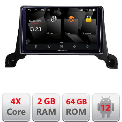 Navigatie Peugeot 5008 2016-2020 5230-5008 Android Ecran 720P Quad Core 2+64 carplay android auto