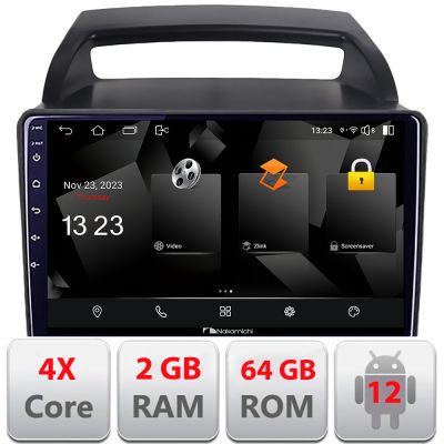 Navigatie Kia Carnival 2006-2014 Android Ecran 720P Quad Core 2+64 carplay android auto