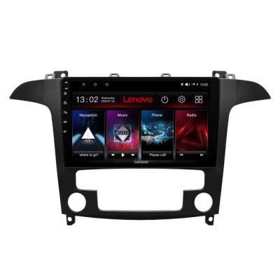 Navigatie Ford S-Max 2008-2012 Lenovo Kit-003 8 core QLED 2K 4+64 360 Android Waze USB Navigatie Internet Youtube Radio