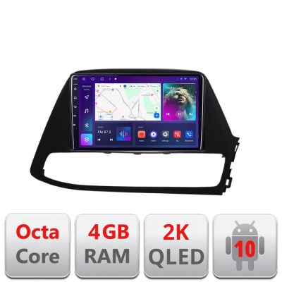 Navigatie Hyundai I30 2018-2021 Android Octa Core Ecran 2K QLED GPS 4G 4+32GB 360