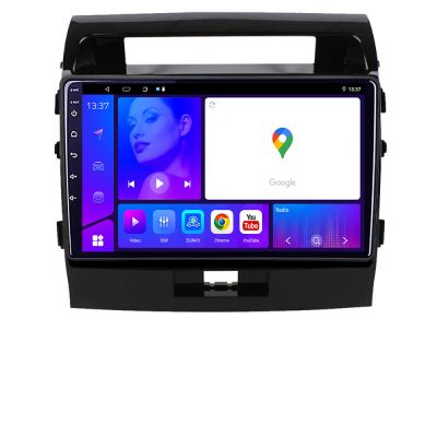 Navigatie Toyota LandCruiser 2008 2015 KIT 381 EDOTEC-LITE Android Ecran 720P Octa Core 8 128 Carplay