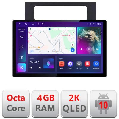 Navigatie dedicata VW Touran 2010-2016 N-touran3 Edonav ecran 13" 2K 4+32 Android Waze USB Navigatie 4G 360 Toslink Youtube Ra