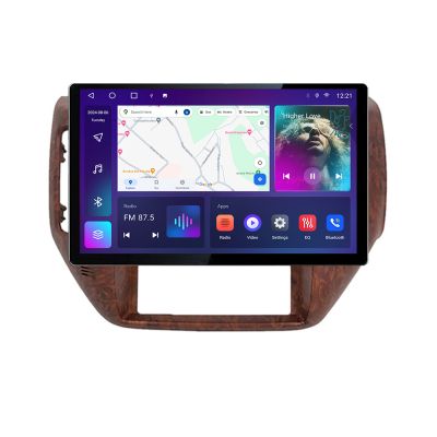 Navigatie dedicata Nissan Patrol 2005-2011 Edonav ecran 13" 2K 4+32 Android Waze USB Navigatie 4G 360 Toslink Youtube Radio KIT-patrol si E