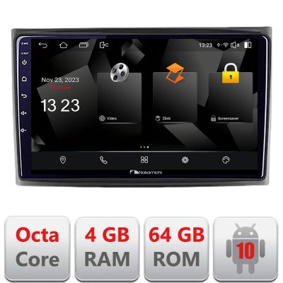 Navigatie Volvo XC90 2002-2014 Nakamichi NAM5510 Qled Octa Core 720p 4+64 DSP 360 camera carplay android auto