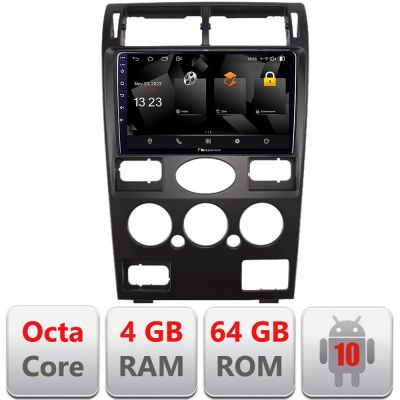 Navigatie Ford Mondeo 2004-2007 Nakamichi NAM5510 Qled Octa Core 720p 4+64 DSP 360 camera carplay android auto