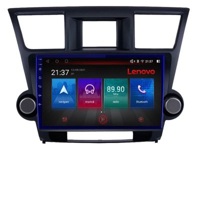 Navigatie Toyota Highlander 2007-2013 Octa Core Android Radio Bluetooth GPS WIFI/4G DSP 2K 8+128GB 360 Toslink