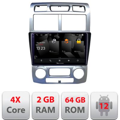 Navigatie Kia Sportage 2005-2007 5230-0023 Android Ecran 720P Quad Core 2+64 carplay android auto