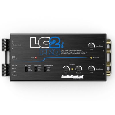 Convertor sunet 2 canale cu AccuBass 12V AudioControl LC2i PRO