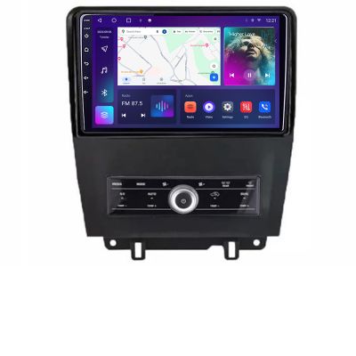 Navigatie Ford Mustang intre anii 2009-2014 Android Octa Core Ecran 2K QLED GPS 4G 4+32GB 360 KIT-mustang-old+EDT-E410-2K