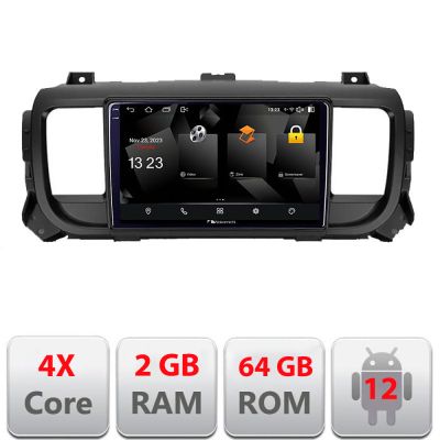 Navigatie Citroen Jumpy Toyota Proace Peugeot Traveller 5230-jumpy16 Android Ecran 720P Quad Core 2+64 carplay android auto v1