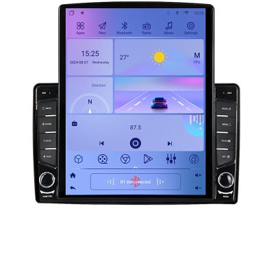 Navigatie universala 2din-2 ecran tip TESLA 9.7" cu Android Radio Bluetooth Internet GPS WIFI 4+32GB DSP 4G O