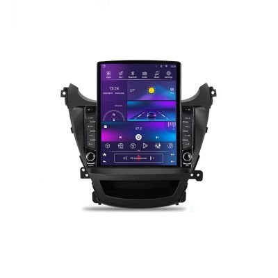 Navigatie Hyundai Elantra 2013-2015 G-359 ecran tip TESLA 9.7" cu Android Radio Bluetooth Internet GPS WIFI 4+32GB DSP