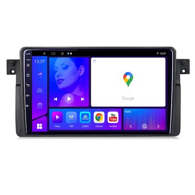 Navigatie BMW Seria 3 E46 KIT 052 EDOTEC-LITE Android Ecran 720P Octa Core 4 64 Carplay