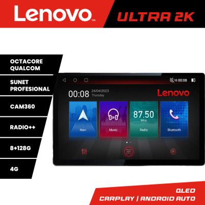 Navigatie Nissan X-Trail 2004-2007 ecran 13" 2K 8+128 Android Waze USB Navigatie 4G 360 Toslink Youtube Radio k