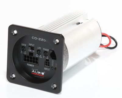 Amplificator Audio System CO-200.1, 1x220 watts, incorporabil, in 2 sau 4 ohm, pentru subwoofer, clasa D
