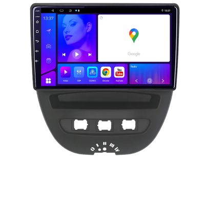 Navigatie Citroen C1 Peugeot 107 Toyota Aygo 2005-2014 EDOTEC-LITE Android Ecran 720P Octa Core 8+128 Carplay  Android auto v2
