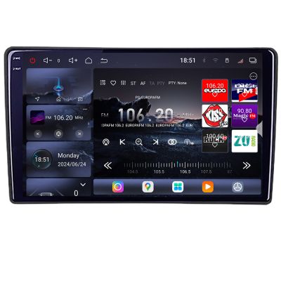 Navigatie Fiat Tipo 2020- Android radio gps internet 8 core QLED 2K 12+256GB 360 Edotec