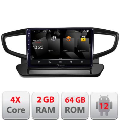 Navigatie Hyundai Ioniq 2016-2020 Android Ecran 720P Quad Core 2+64 carplay android auto