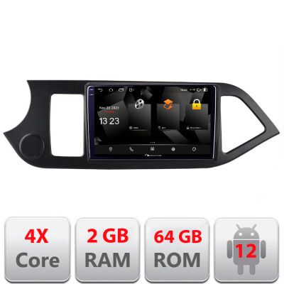 Navigatie Kia Picanto 2011-2015 5230-217 Android Ecran 720P Quad Core 2+64 carplay android auto