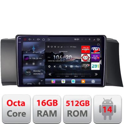 Navigatie Subaru BRZ 2012-2021 Toyota GT 86 2012-2021 Android radio gps internet 8 core QLED 2K 12+256GB 360 Edotec