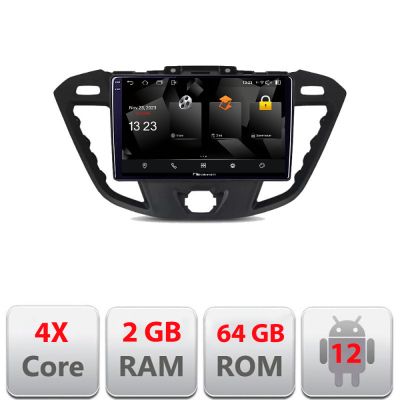 Navigatie Ford Transit Quad Core 5230-845 Android Ecran 720P Quad Core 2+64 carplay android auto