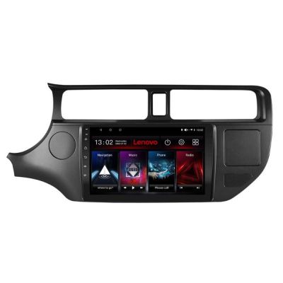 Navigatie Kia Rio 2011-2014 Lenovo Kit-rio-11 8 core 6+128 GB Android Waze USB Navigatie Internet Youtube Radio