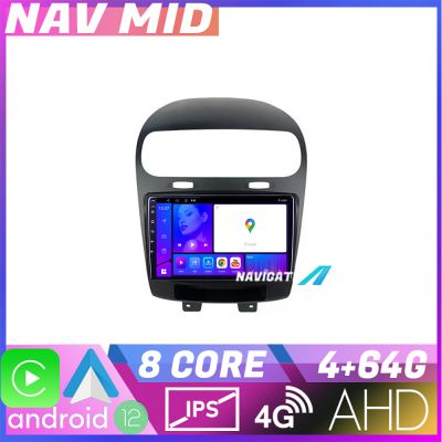 Navigatie Fiat Freemont Dodge Journey 2012 2019 EDOTEC-LITE Android Ecran 720P Octa Core 4 64 Carplay v1