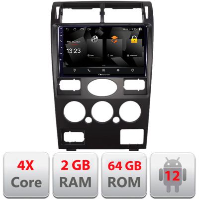 Navigatie Ford Mondeo 2004-2007 Nakamichi Android Ecran 720P Quad Core 2+64 carplay android auto NAM5230