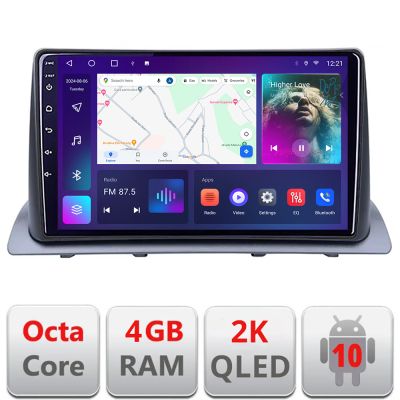 Navigatie Honda CR-V 2023- QLED 2K Octa core 4+32 DSP 360 Optic FHD internet gps radio carplay android auto kit-crv2023+EDT-E410-2K