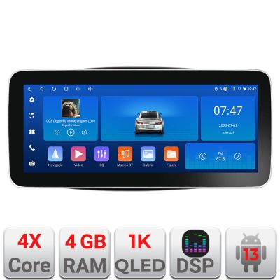 Navigatie Smart For Two 2015- K-Smart15 Edotec 4+64 12.3 inch Incell 1K android Wifi 5Ghz gps internet a