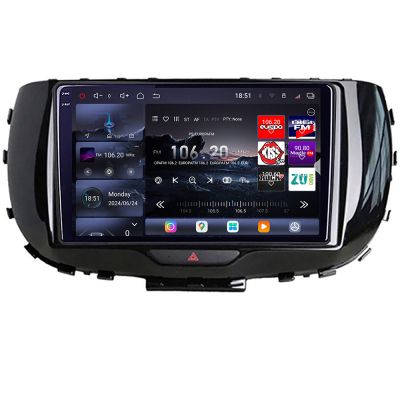 Navigatie Kia Soul 2020- Edotec Kit-soul 8 core QLED 2K 12+256GB 360 Android Waze USB Navigatie Internet Youtube Radio