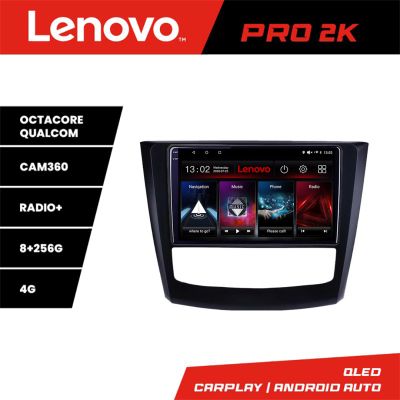 Navigatie Renault Kadjar facelift 2019-2022 Lenovo Qled 2K Octa Core 8+256 360 DSP carplay android auto radio gps internet kit-9030-facelift+PRO-2K-10-8+256