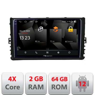 Navigatie Toyota Auris Corolla 2017-2018 5230-auris-2017 Android Ecran 720P Quad Core 2+64 carplay android auto