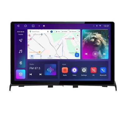 Navigatie dedicata Land Rover Freelander 2007-2015 Edonav ecran 13" 2K 4+32 Android Waze USB Navigatie 4G 360 Toslink Youtube