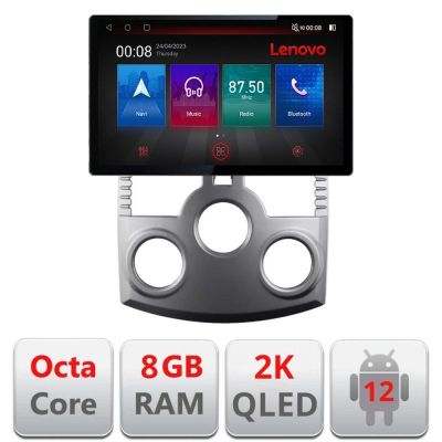 Navigatie Daihatsu Terios 2006-2016, Ecran 2K QLED 13",Octacore,8Gb RAM,128Gb Hdd,4G,360,DSP,Carplay,Bluetooth