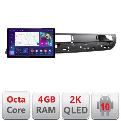 Navigatie dedicata Citroen C5 2008-2017 N-C5 Edonav ecran 13" 2K 4+32 Android Waze USB Navigatie 4G 360 Toslink Youtube Radio