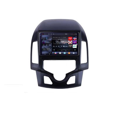 Navigatie Hyundai I30 2009-2012 clima automata Edotec Kit-I30AUTOMATIC 8 core QLED 2K 12+256GB 360 Android Waze USB Navigatie Internet Youtube Rad