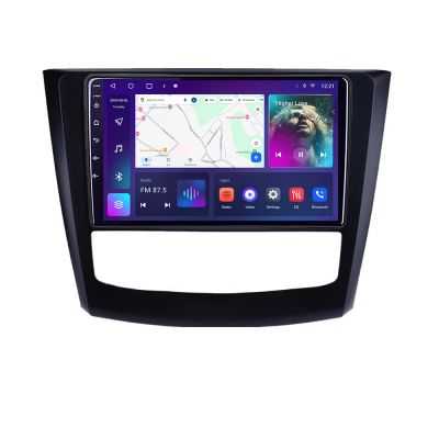 Navigatie Renault Kadjar facelift 2019-2022 QLED 2K Octa core 4+32 DSP 360 Optic FHD internet gps radio carplay android auto kit-9030-facelift+EDT-E410-2K