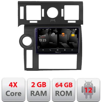 Navigatie Hummer H2 2008-2010 Android Ecran 720P Quad Core 2+64 carplay android auto