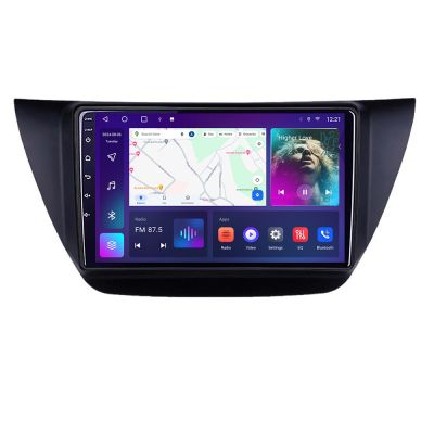 Navigatie Mitubishi Lancer 2001-2007 C-lancer07 Android Octa Core Ecran 2K QLED GPS 4G 4+32GB 360 KIT-lancer07+EDT-E409-2K