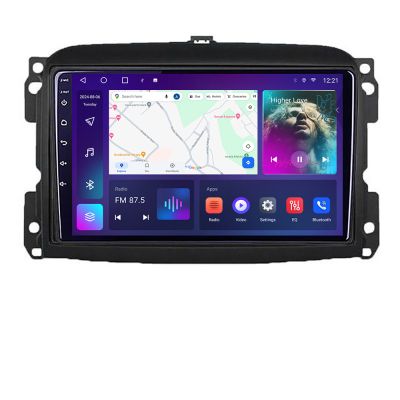 Navigatie Fiat 500L 2012-2017 C-500L Android Octa Core Ecran 2K QLED GPS 4G 4+32GB 360 KIT-500L+EDT-E410-2K