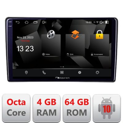 Navigatie Hyundai I40  Android Octa Core 720p 4+64 DSP 360 camera carplay android auto